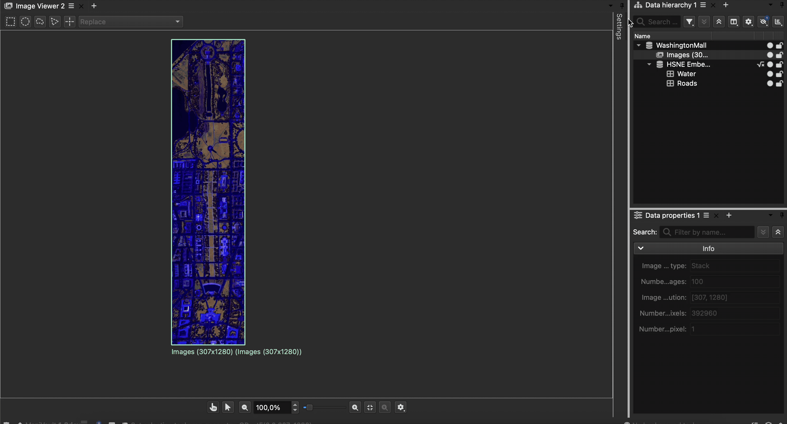 Image Layering example