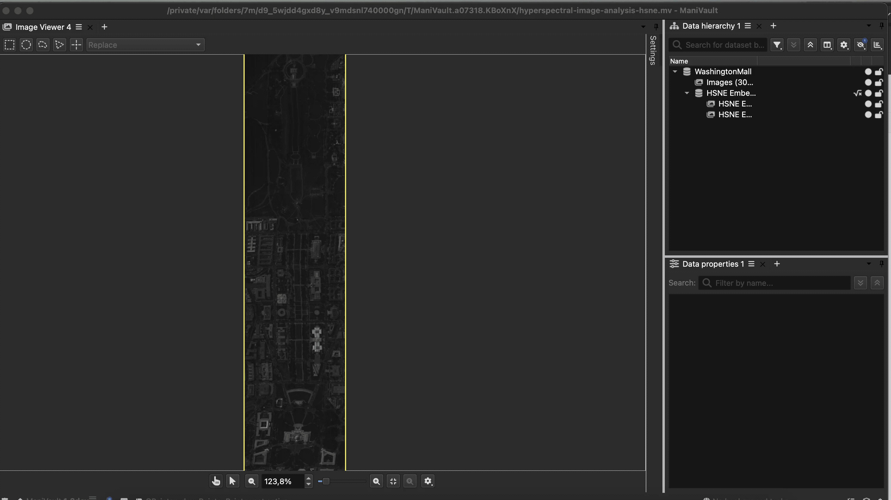 Automatic image conversion from derived datasets